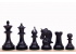 Piezas de ajedrez Corinthian ebonizadas 3,75 